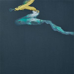 「曲水雅」Gokusui Miyabi-Ancient Stream Line - acrylic on canvas 730 x 610mm